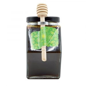 Miel Frida Kalho Flor de aguacate - versión USA 380g - Lateral