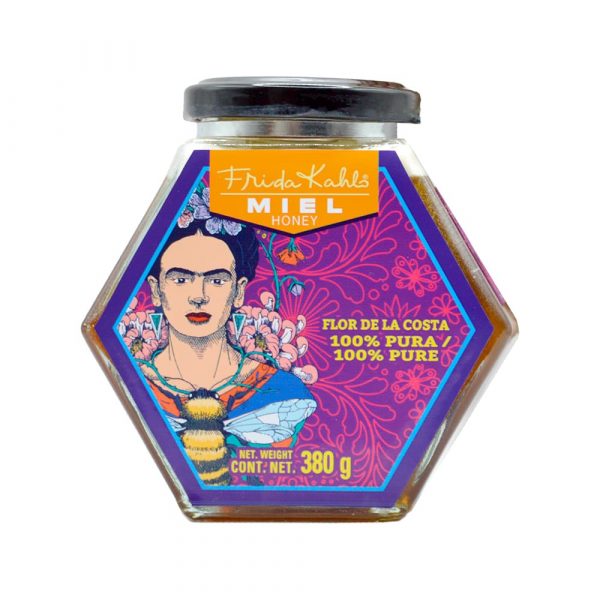 Miel Frida Kalho Flor de la costa - versión USA 380g - Frontal