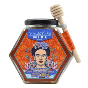 Miel Frida Kalho Flor de naranjo - versión USA 380g - Frontal