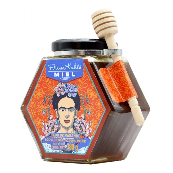 Miel Frida Kalho Flor de naranjo - versión USA 380g - Perspectiva