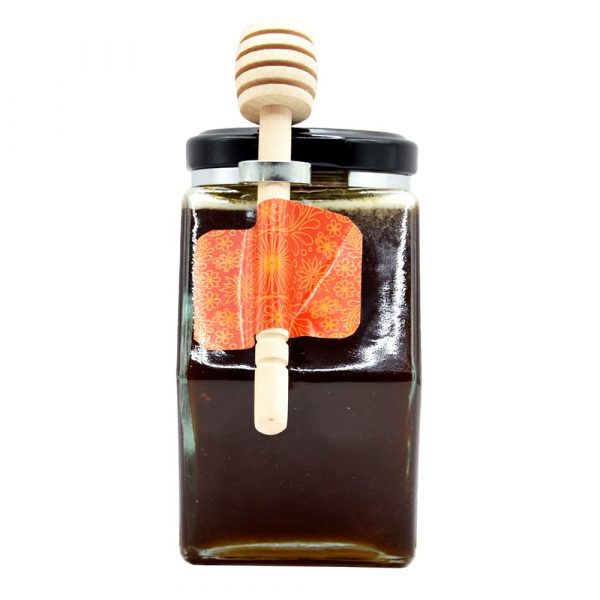 Miel Frida Kalho Flor de naranjo - versión USA 380g - Lateral