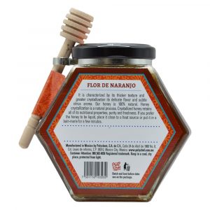 Miel Frida Kalho Flor de naranjo - versión USA 380g - Posterior