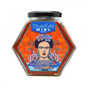 Miel Frida Kalho Flor de naranjo - versión USA 380g - Frontal