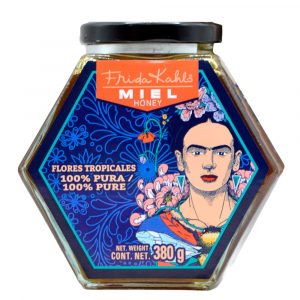 Miel Frida Kalho Mil flores tropical - versión USA 380g - Frontal