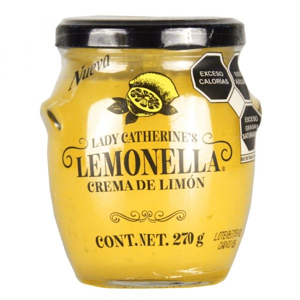 Crema de limón Lemonella frasco 270g - Frontal