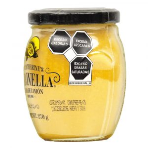 Crema de limón Lemonella frasco 270g - Posterior