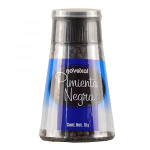 Molinillo de pimienta negra Novoxal 70g - Frontal