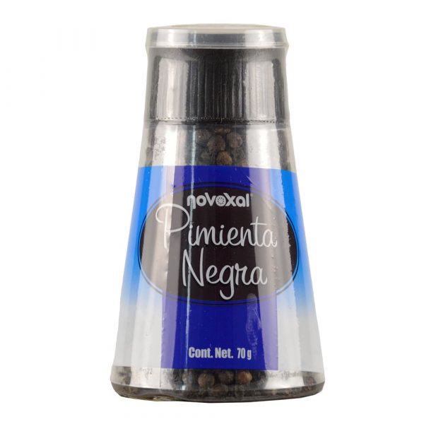 Molinillo de pimienta negra Novoxal 70g - Frontal