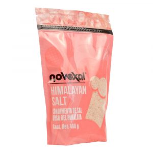 Sal del Himalaya molida Novoxal 400g - Lateral izquierdo