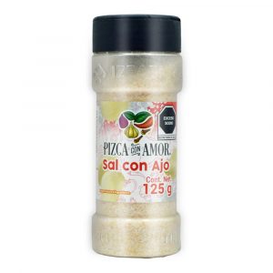 Sal con ajo Pizca con Amor 125g - Frontal