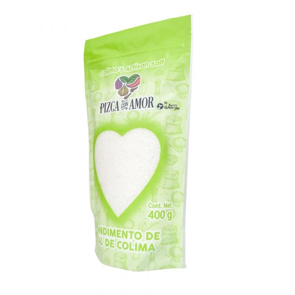 Sal de Colima Pizca con Amor 400g - Lateral Derecho