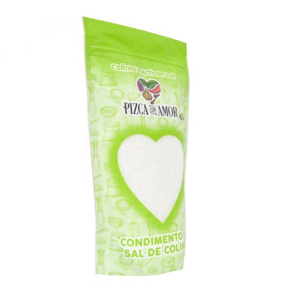 Sal de Colima Pizca con Amor 400g - Lateral Izquierdo