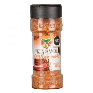 Salsa en Polvo Pizca con Amor 80g - Frontal