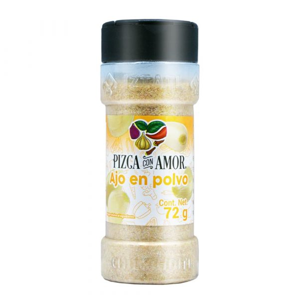 Ajo en polvo Pizca con Amor 72g - Frontal
