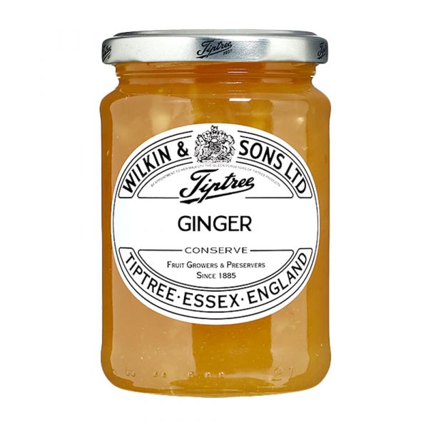 Mermelada de jengibre Ginger Tiptree vista del frasco
