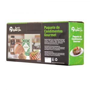 Paquete de condimentos gourmet White Sea - Perspectiva