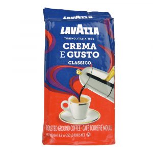 Café molido Lavazza Crema e Gusto empaque original