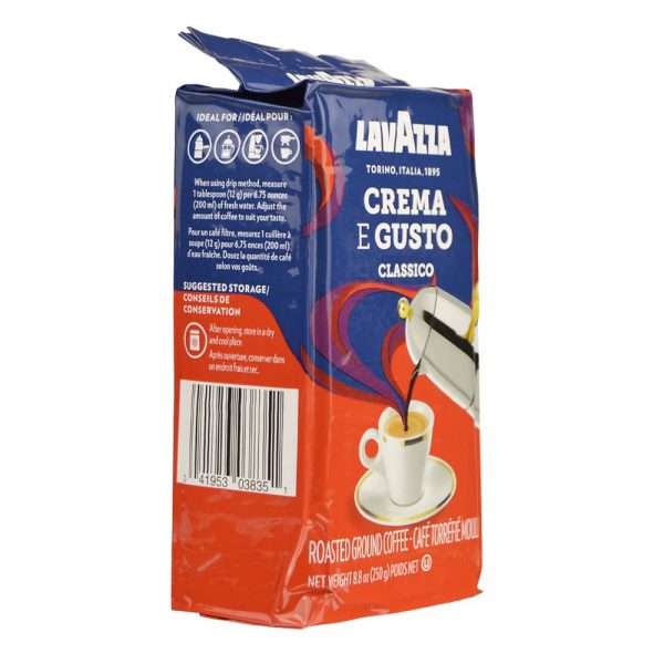 Café molido Lavazza Crema e Gusto perspectiva 1