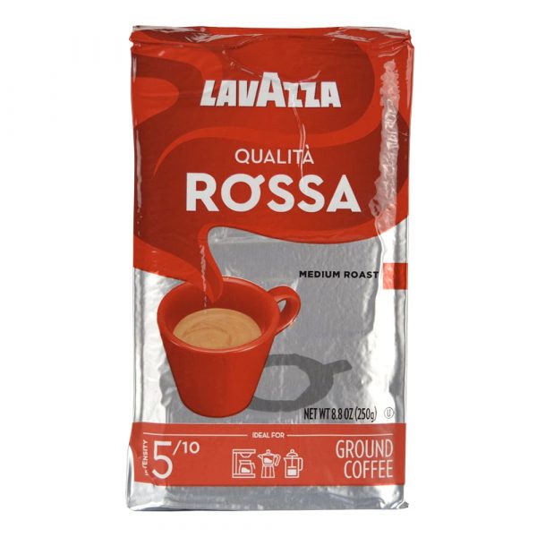 Café molido Lavazza Qualità Rossa empaque original