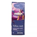 Café molido Lavazza Italian Roast extra dark empaque original