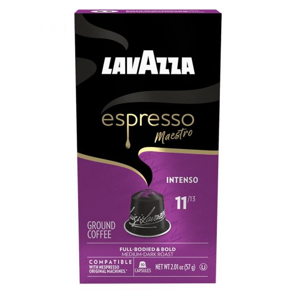 Cápsulas Lavazza Espresso Maestro Intenso presentación original