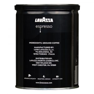 Café molido Lavazza Espresso detalle de la molienda