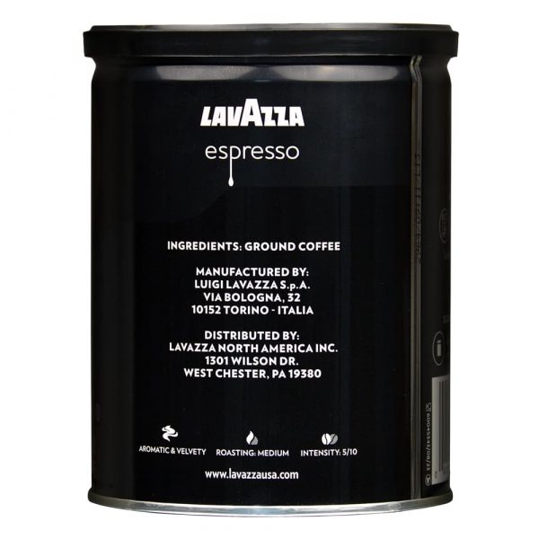 Café molido Lavazza Espresso detalle de la molienda