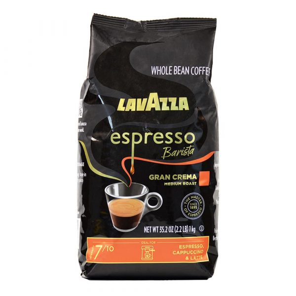 Café en grano Lavazza Espresso Barista Gran Crema empaque original