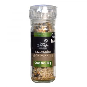 Sazonador chimichurri White Sea en molinillo de vidrio