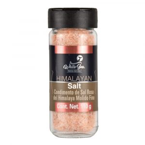 Sal rosa del Himalaya molida White Sea 110g