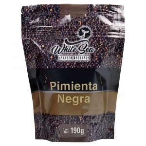 Pimienta negra White Sea 190g - Frontal