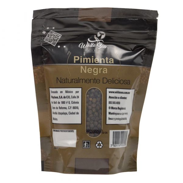 Pimienta negra White Sea 190g - Posterior