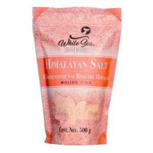 Sal del Himalaya Molido fino White Sea 500g - Frontal