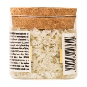 Sal de mar en escamas piramidales - Ajo White Sea 75g - Posterior