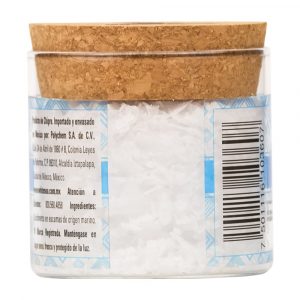 Sal de mar en escamas piramidales - Natural White Sea 75g - Posterior