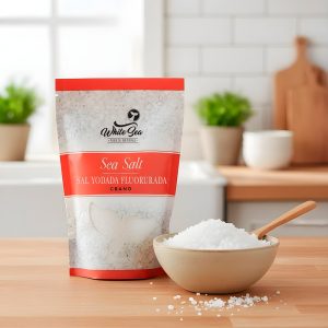 Sal Yodada Fluorurada en grano White Sea 500g